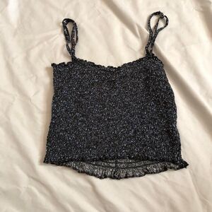 casual Brandy Melville lettuce edge tank top